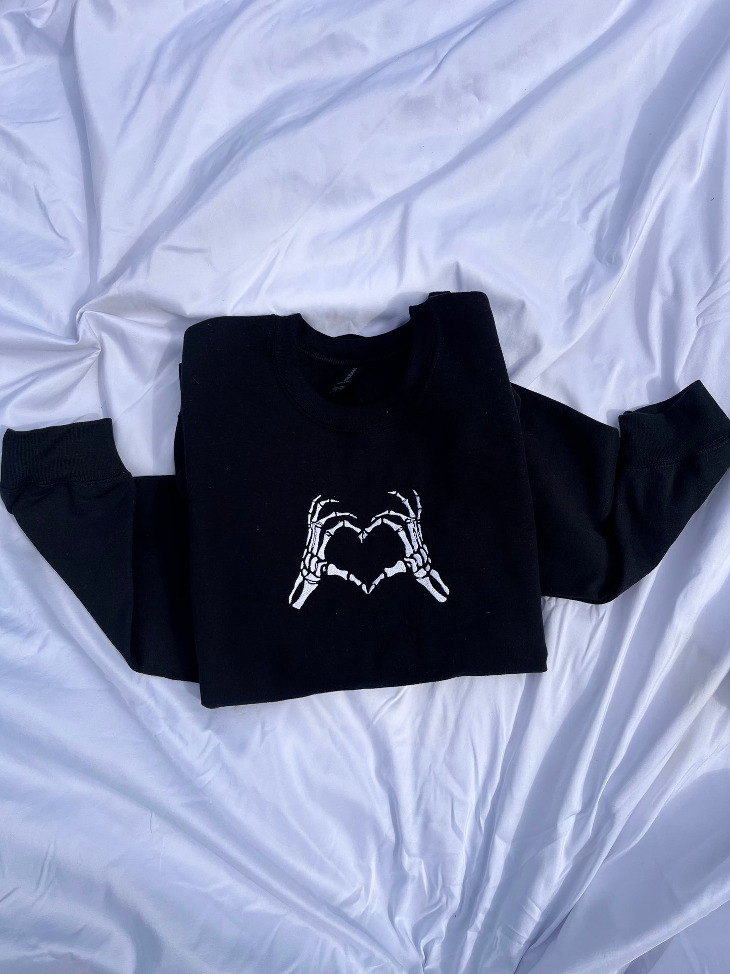 Skeleton Heart Crewneck
