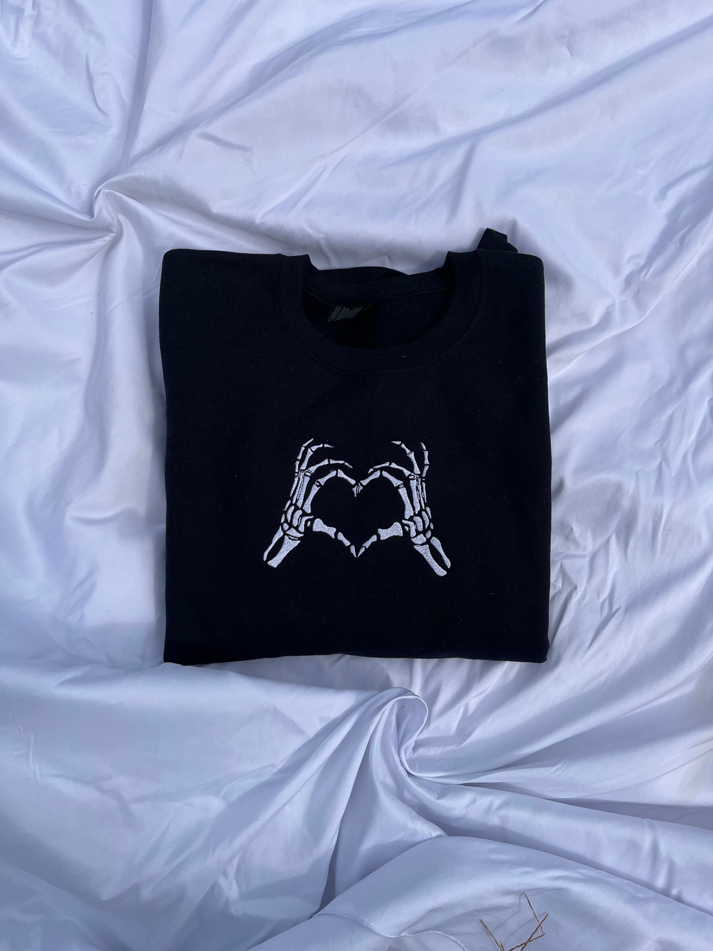 Skeleton Heart Crewneck